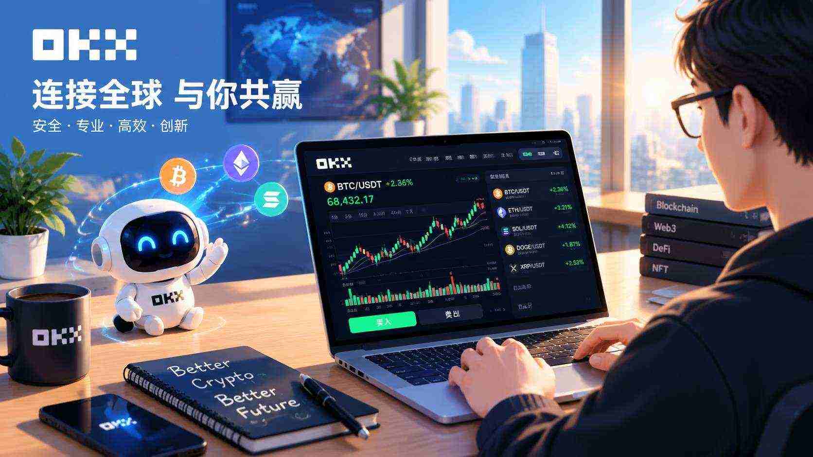 u币app 资产管理页面截图